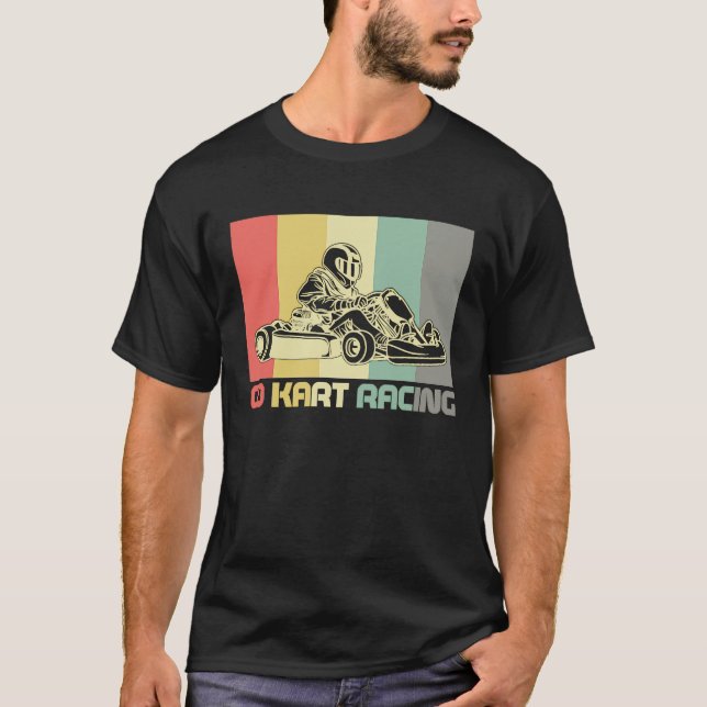 Go Kart Racing Equipment Karting Go Cart Racer DA1 T-Shirt (Front)