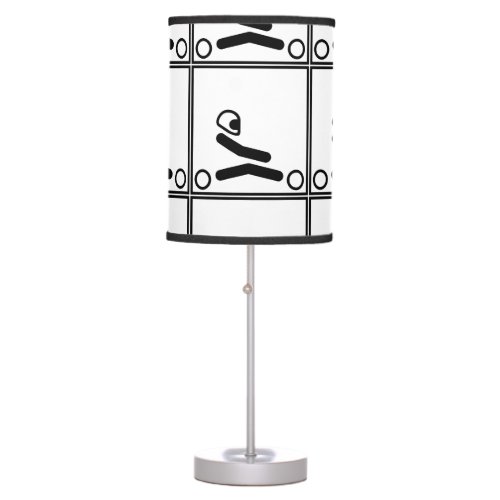 Go Kart Racing Figure Table Lamp