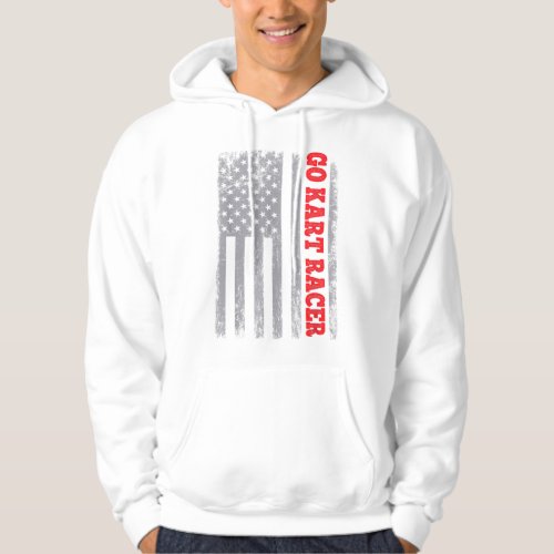 Go Kart Racing Motor Karting GoCart Racer Hoodie