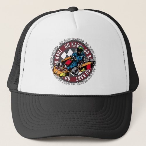 Go Kart Racing Trucker Hat