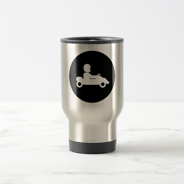 Go-Kart Travel Mug (Center)