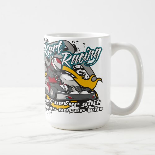 Go Kart Winners Coffee Mug