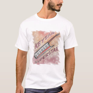 Go Keytar Superstar Retro Music Fun Vibes T-Shirt