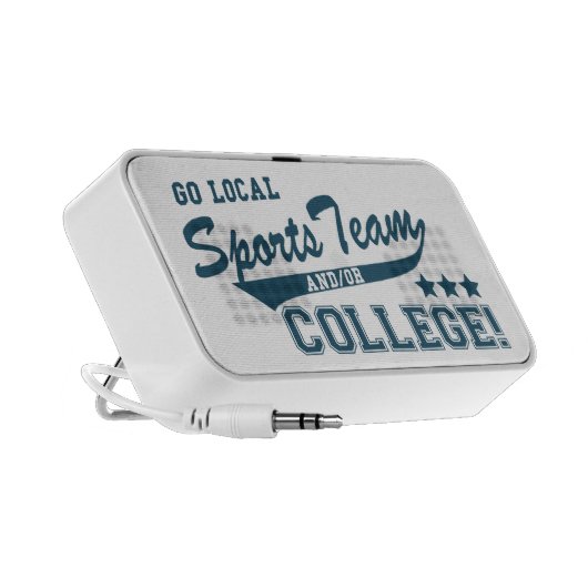 Go Local Sports Team and or College Speaker (Side)