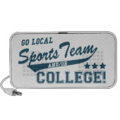 Go Local Sports Team and or College Speaker (Front)