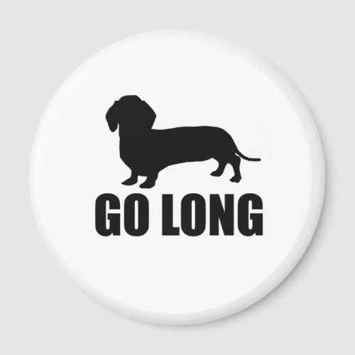 Go Long Dacshund Magnet