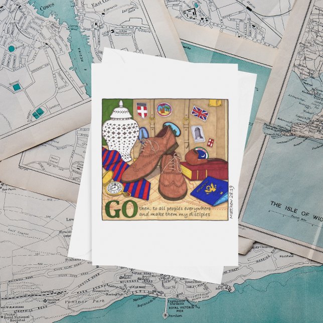 Go Make Disciples Father's Day Card (Creator Uploaded)