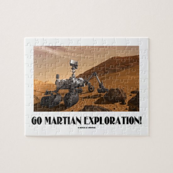 Go Martian Exploration! (Mars Rover Curiosity) Jigsaw Puzzle