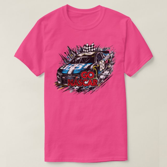 Go Nascar T-Shirt (Design Front)
