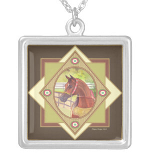 Go Native Arabian Horse Necklace