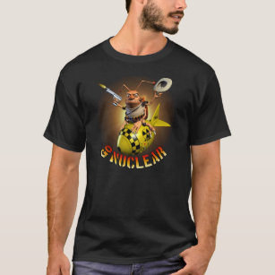 Go Nuclear Cockroach Style T-Shirt