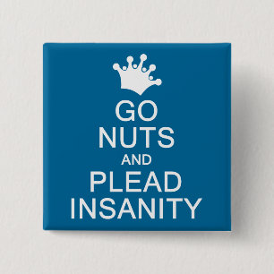 GO NUTS custom color button