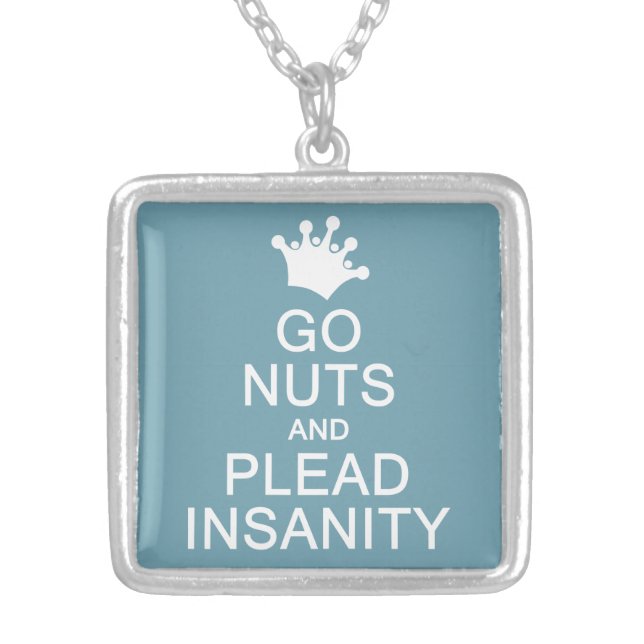 GO NUTS custom color necklace (Front)