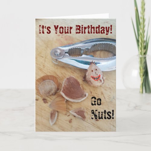 Go Nuts Its Your Birthday _ Fun Birthday Card