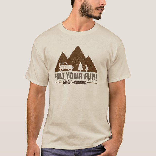 Go Off-Roading T-shirt (Front)