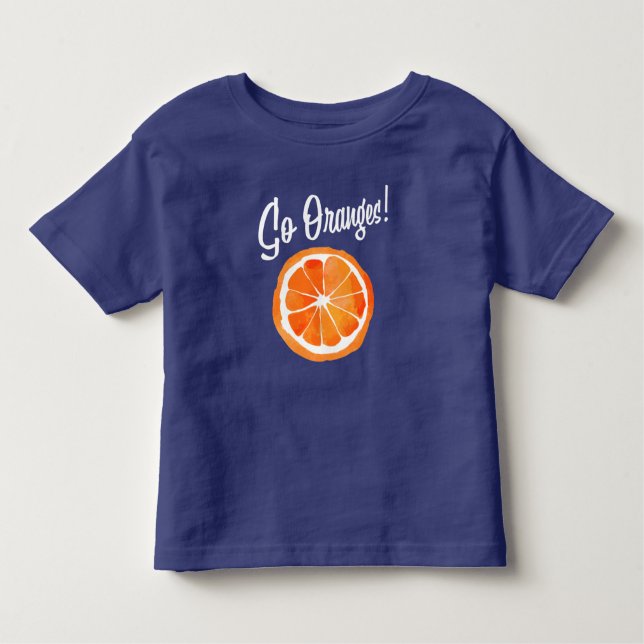 Go Oranges! Toddler T-Shirt (Front)