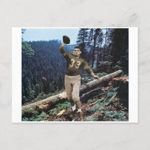 Go out long - invitation postcard