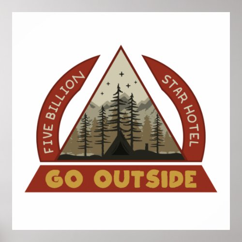 Go Outside Poster