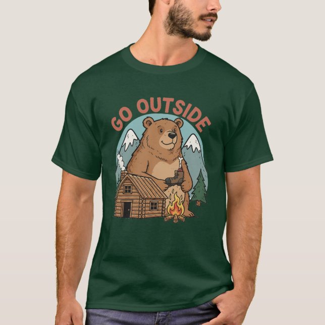 Go Outside T-Shirt (Front)