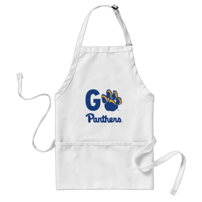 Go Panthers Adult Apron (Front)