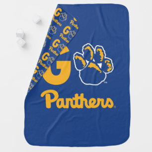 Go Panthers Baby Blanket