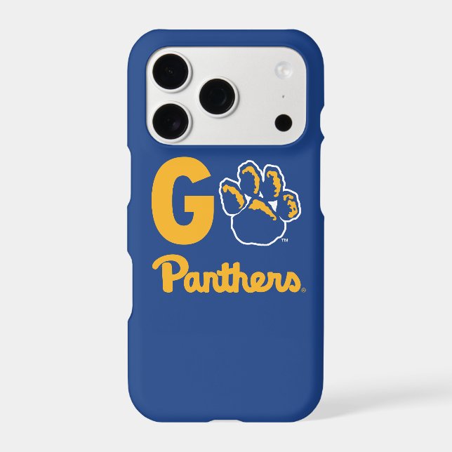 Go Panthers Iphone Case (Back)