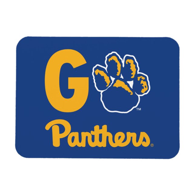 Go Panthers Magnet (Horizontal)