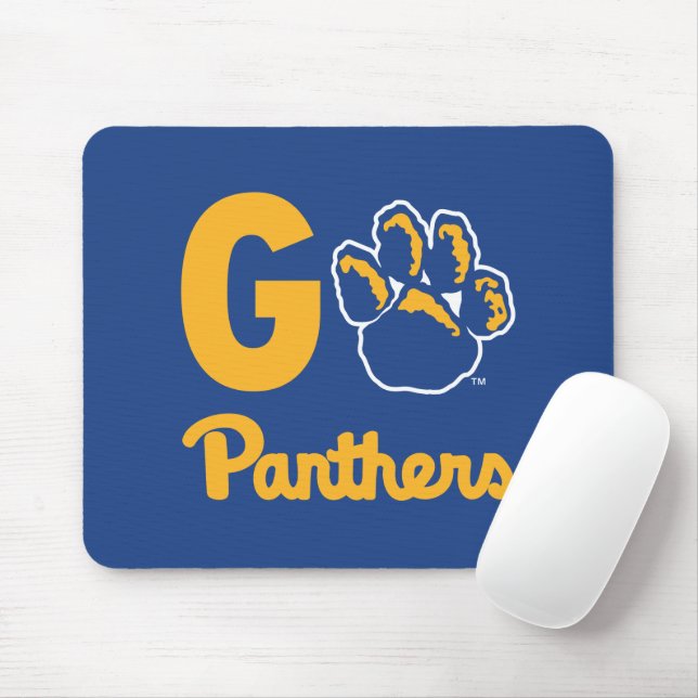 Go Panthers Mouse Pad (With Mouse)