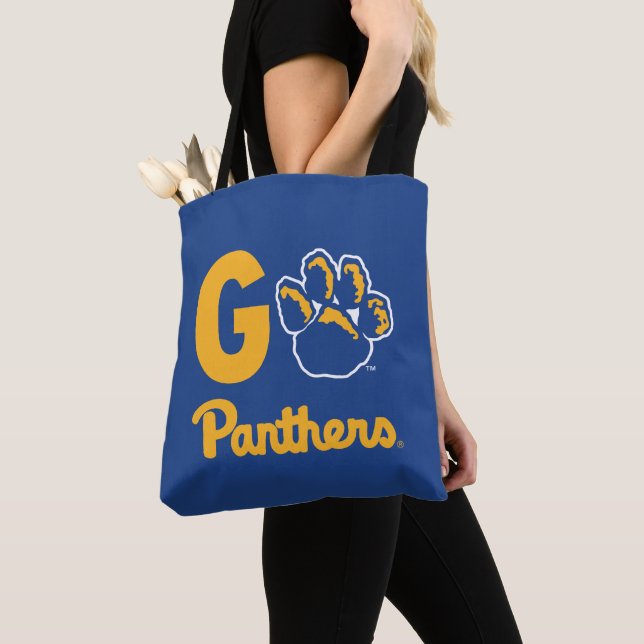 Go Panthers Tote Bag (Close Up)