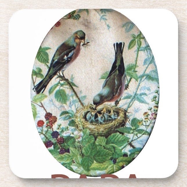 Go Papa Beverage Coaster (Front)