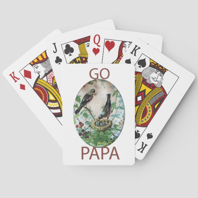 Go Papa Poker Cards (Back)