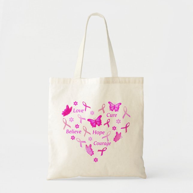Go Pink Tote Bag (Front)