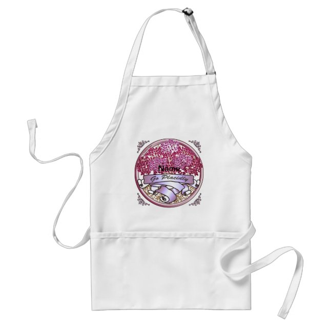 Go Placidly Adult Apron (Front)