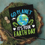 Go planet it's your Earth Day April 22 Postcard