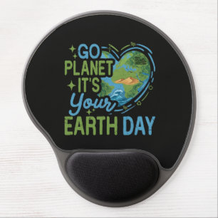Go Planet It's Your Earth Day Gel Mouse Pad