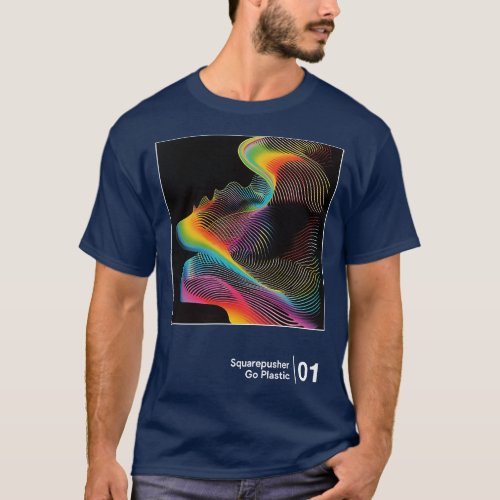 Go Plastic Minimalist Graphic Artwork Design T_Shirt