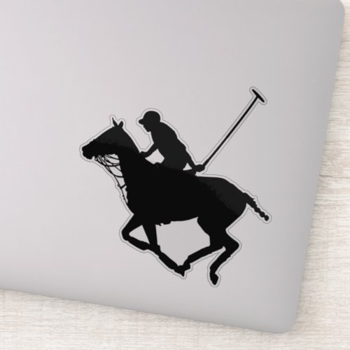 Go Polo Vinyl Sticker