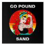 Go Pound Sand – Mom Flexing Tattooed Arm Acrylic Print