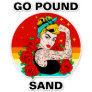 Go Pound Sand – Mom Flexing Tattooed Arm Sticker