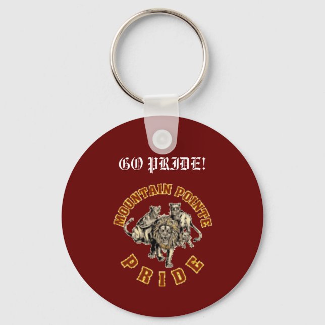 GO PRIDE! KEYCHAIN (Front)
