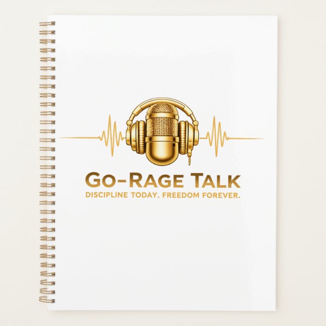 Go-rage Talk Discipline Planner (Front)