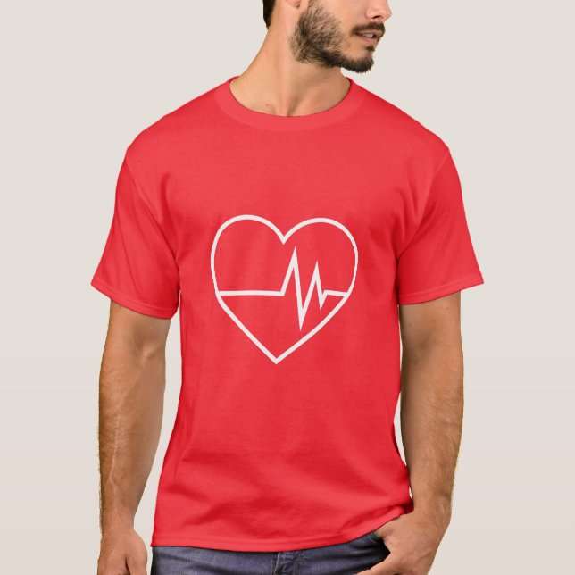 Go Red For Womens Heart Disease Awareness Month T-Shirt (Front)