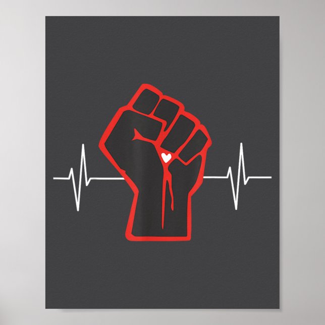 Go Red Heart Disease Awareness Month  Poster (Front)