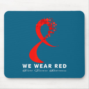 Go Red In February Heart Disease Awareness Health  Mouse Pad