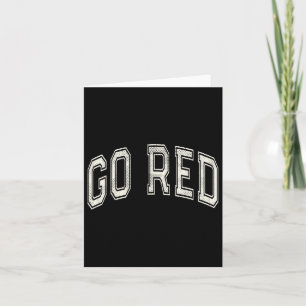Go Red Summer Camp Team Competition Color Event Wa Card