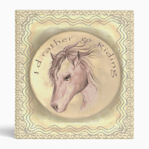 Go Riding Horse binder