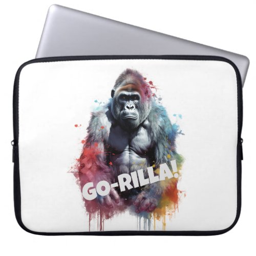 Go_rilla gorilla tag  laptop sleeve