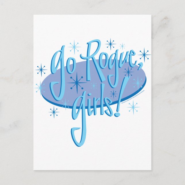 go-rogue-girls postcard (Front)