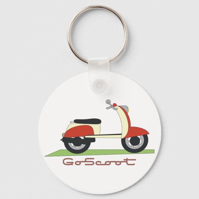 Go Scoot Keychain (Front)