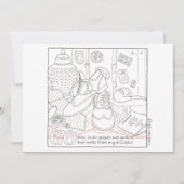 Go Scripture Coloring Postcard (Front)